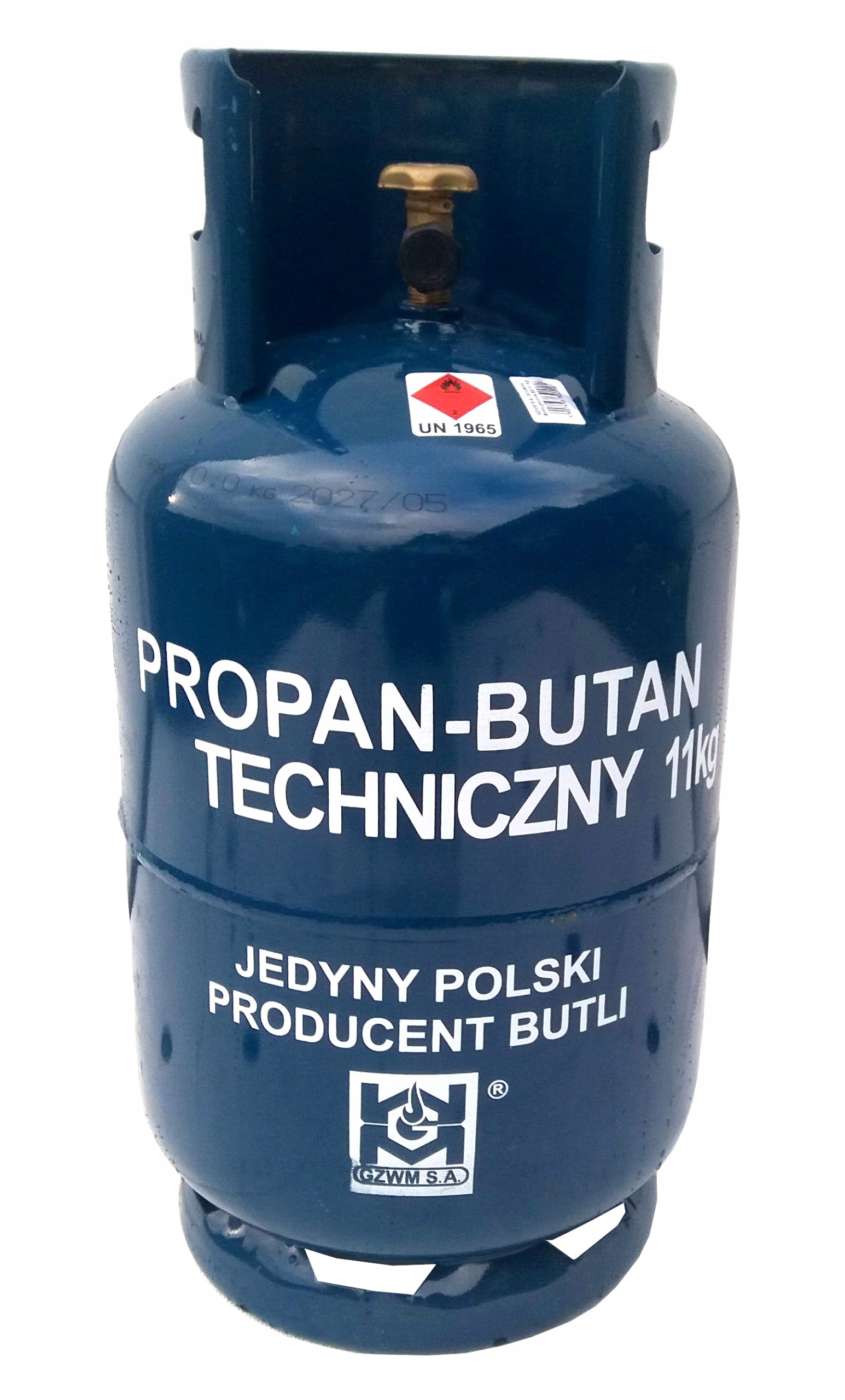 Plynová fľaša na propán-bután 11 kg